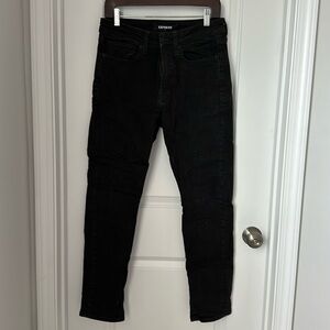 Express size 30x30 black jeans